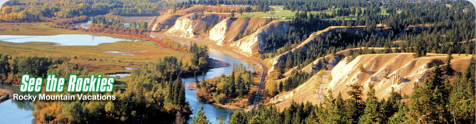 Columbia River near Radium Hot Springs, BC